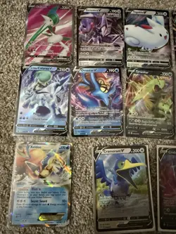 Pokemon Assortment Of Cards V Vstar Vmax - Image 2
