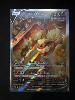 Flareon V SWSH179 SWSH: Sword & Shield Promo Cards Holo - Image 1