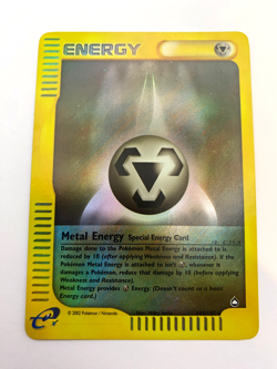 Pokemon Card - Reverse-Holo Metal Energy 143/147 Aquapolis *HP* e-Card Rare - Image 1