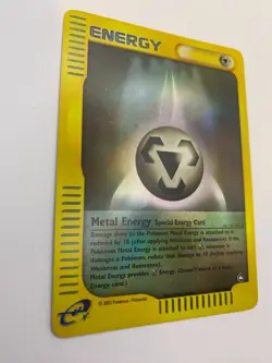 Pokemon Card - Reverse-Holo Metal Energy 143/147 Aquapolis *HP* e-Card Rare - Image 4