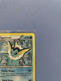 Vaporeon BW89 Black Star Promo Holo Pokemon Card - Lightly Played - Image 3