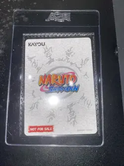 PSA Magazine x Kayou Exclusive NARUTO Uzumaki PROMO CARD NRSA-PR-003 - Image 2