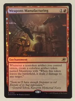 Weapons Manufacturing Foil - Edge of Eternities MTG - Image 1