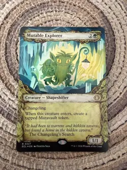 MUTABLE EXPLORER FOIL [Showcase] - Rare - ECL Lorwyn Eclipsed MTG #327 Free Ship - Image 1