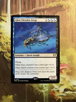 1x Glen Elendra Liege NM Eng MTG - Commander : WOE - Image 1