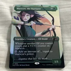 Marwyn, the Nurturer Rainbow Foil Secret Lair Drop Foil Magic The Gathering - Image 1