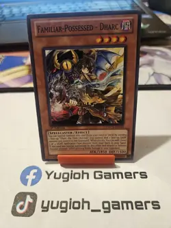Yu-Gi-Oh Familiar Possessed Dharc ORCS 1st Edition Common Light Played - Image 1