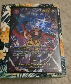 One Piece Card Game Eustass"Captain"Kid EB04-039 R SP English OP14 - Image 1