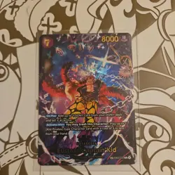 One Piece Card Game Eustass"Captain"Kid EB04-039 R SP English OP14 - Image 1