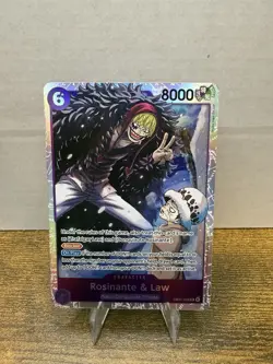 Rosinante & Law EB04-038 Blocker Character - 8000 Power - One Piece CCG - Image 1