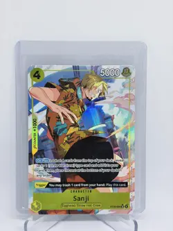 Sanji ST29-004 Parallel Starter Deck Promo One Piece Card - Image 1