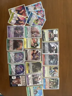 One Piece CCG Bulk Lot 30+ Cards Near Mint Mix English + Japanese - Image 1