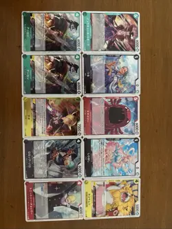 One Piece CCG Bulk Lot 30+ Cards Near Mint Mix English + Japanese - Image 2
