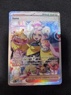 Iono 269/193 Sv02: Paldea Evolved Holo Special Illustration Rare Pokemon TCG - Image 1