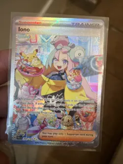 Iono 269/193 Sv02: Paldea Evolved Holo Special Illustration Rare Pokemon TCG - Image 1