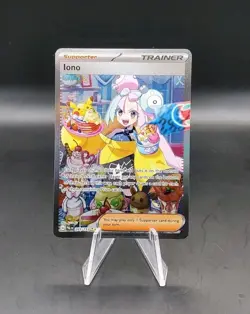 Iono 269/193 Sv02: Paldea Evolved Holo Special Illustration Rare Pokemon TCG - Image 1