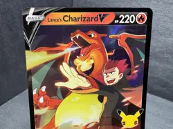 Pokemon TCG: Lance’s Charizard V Celebrations SWSH133 Sword & Shield Promo - Image 3