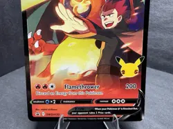 Pokemon TCG: Lance’s Charizard V Celebrations SWSH133 Sword & Shield Promo - Image 4