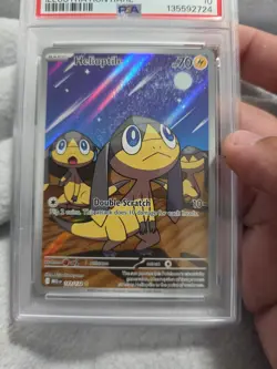 2025 POKEMON MEG EN-MEGA EVOLUTION ILLUSTRATION RARE #143 HELIOPTILE PSA 10 - Image 4