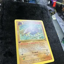 Pokemon TCG Fossil (1st Edition) #50/62 Kabuto LP+ - Image 3