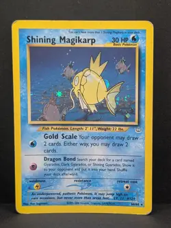 Shining Magikarp 66/64 Neo Revelation Holo Ultra Secret Rare Pokemon TCG LP - Image 1