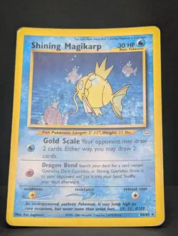 Shining Magikarp 66/64 Neo Revelation Holo Ultra Secret Rare Pokemon TCG LP - Image 3