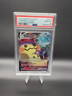Mimikyu VMAX TG17/TG30 Pokemon Brilliant Stars Trainer Gallery PSA 10 - Image 1