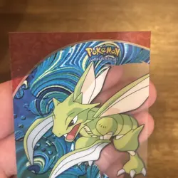 2000 TOPPS POKEMON TV ANIMATION CLEAR CARDS #PC9 SCYTHER - Image 2