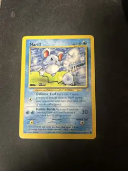 MARILL - Neo Genesis Set - 66/111 - Common - Pokemon Card - Unlimited D1 - Image 1