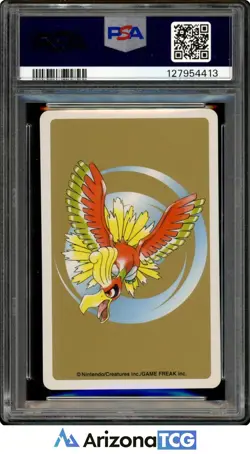Pokemon 2000 Nidoking 034 10 Of Hearts Gold Playing Card Japanese GEM MT PSA 10 - Image 2
