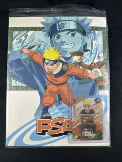 PSA Magazine x Kayou Exclusive NARUTO UZUMAKI PROMO CARD & Magazine Base Cover‼ - Image 3