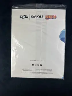 PSA Magazine x Kayou Exclusive NARUTO UZUMAKI PROMO CARD & Magazine Base Cover‼ - Image 4