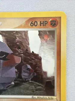 Nosepass 18/109 EX Ruby & Sapphire Regular Rare E-Reader Pokemon Card - Image 3
