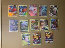 pokemon card lot 22 cards total mixed cards - Image 1