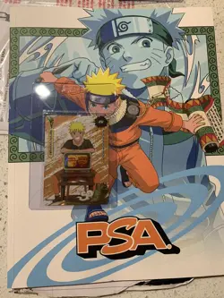PSA Magazine X Kayou Exclusive Naruto Uzumaki SEALED Promo Card NM December 2025 - Image 1