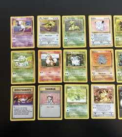 Vintage Pokemon Card Lot- Base, 2nd Series, Jungle, Rocket - Lot of 21 - 3 Holos - Image 2