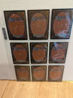 Vintage Magic the Gathering Deckmaster 9 Card Bundle - Image 2