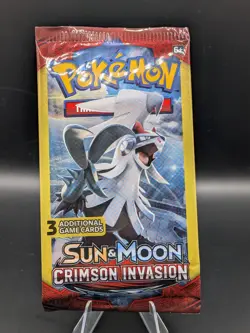 Pokemon Sm-Crimson Invasion Silvally Art Mini Booster 1 Pack 3 Cards - Image 1