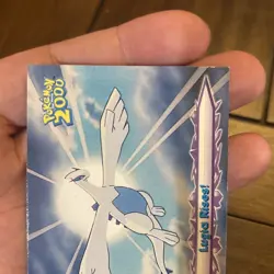 Pokemon Topps Movie 2000 Lugia Rises non holo #64 Vintage TCG Card Old School - Image 2