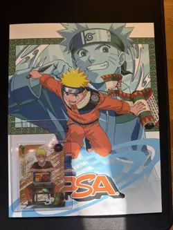2025 PSA Magazine x Kayou Exclusive Naruto Uzumaki Promo Card & Base Cover Dec. - Image 1