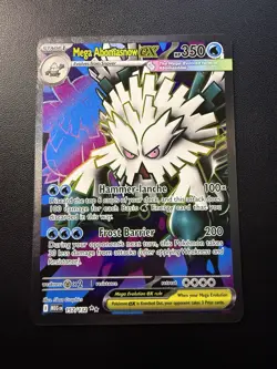 Mega Abomasnow ex 157/132 Full Art Ultra Rare Mega Evolution Pokemon Card TCG NM - Image 1