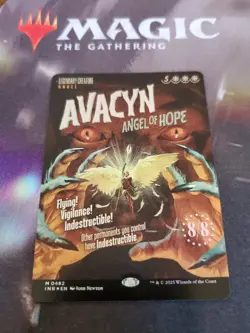 Mtg. Avacyn, Angel of Hope. Foil Poster. Showcase. Innistrad Remastered. Nm - Image 1