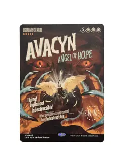 Avacyn, Angel of Hope (Showcase) Innistrad Remastered Regular NM Free Ship - Image 1
