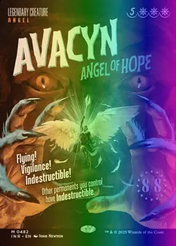 MTG Avacyn, Angel of Hope (482/612) Innistrad Remastered NM FOIL - Image 1