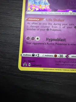 Pokemon TCG Gengar SWSH052 Black Star Promo Sword and Shield MT/NM Ungraded - Image 5