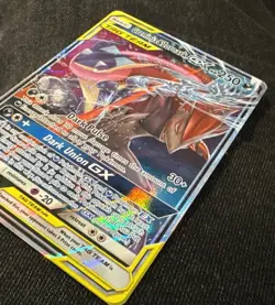 Pokemon TCG Greninja & Zoroark GX Holo Ultra Rare Card Unbroken Bonds 107/214 - Image 2
