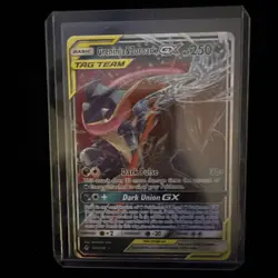 Pokemon TCG Greninja & Zoroark GX Holo Ultra Rare Card 107/214 Unbroken Bonds - Image 1