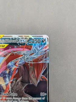 Pokemon TCG Greninja & Zoroark GX Holo Ultra Rare Card 107/214 Unbroken Bonds NM - Image 3