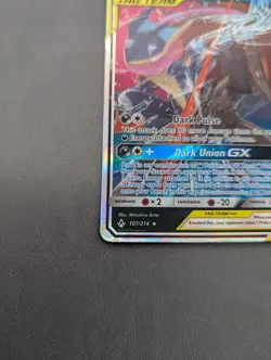 Pokemon TCG Greninja & Zoroark GX Holo Ultra Rare Card 107/214 Unbroken Bonds NM - Image 5