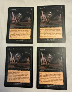 MTG Unearth x1 - Urza's Legacy - Image 1